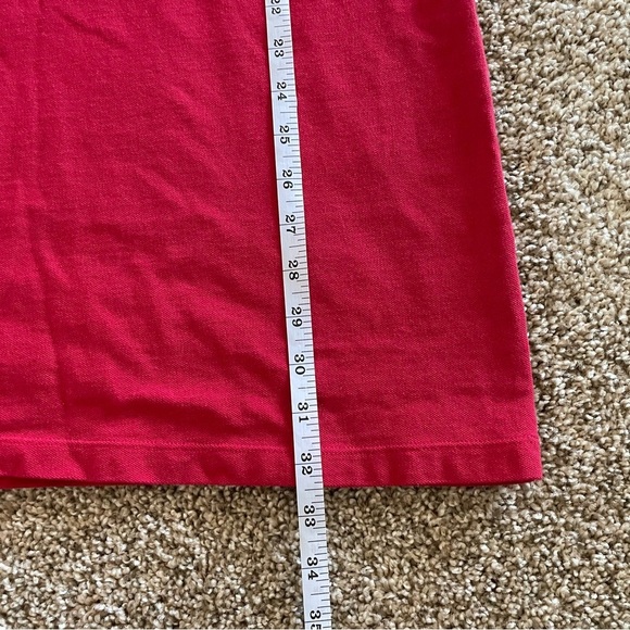 Tommy Hilfiger Collared Polo Dress Women’s XS Red T Shirt Dress Cotton Mini - Picture 13 of 15
